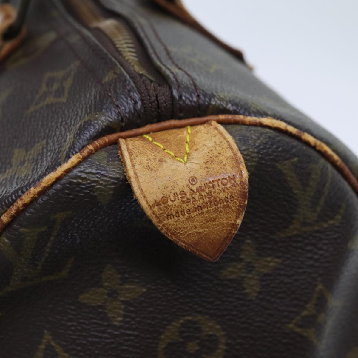 LOUIS VUITTON Monogram Speedy 30 Hand Bag M41526 LV Auth 70963