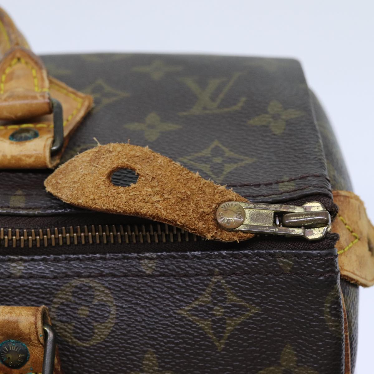 LOUIS VUITTON Monogram Speedy 30 Hand Bag M41526 LV Auth 70963