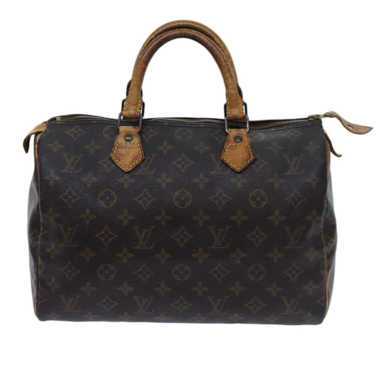 LOUIS VUITTON Monogram Speedy 30 Hand Bag M41526 LV Auth 70963