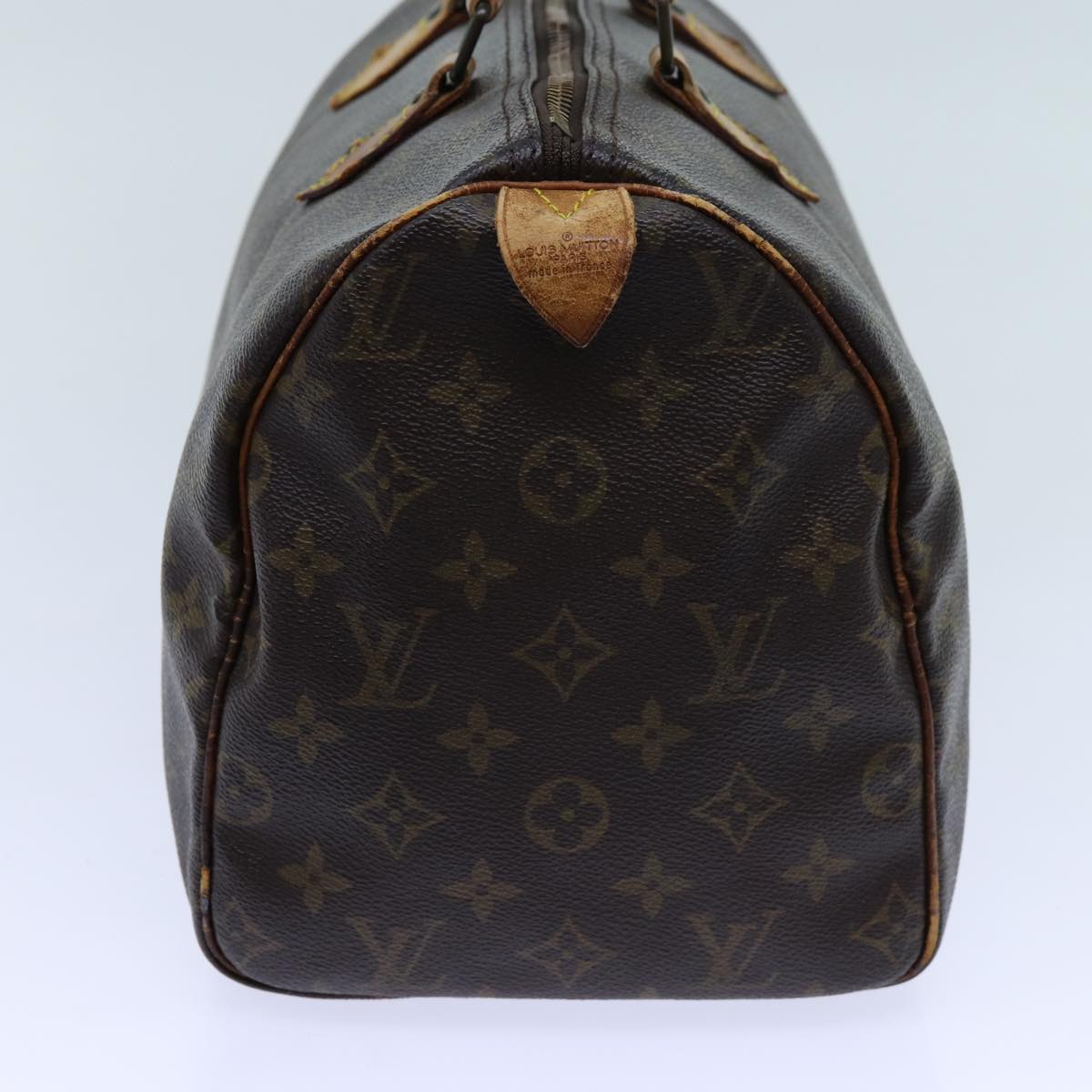 LOUIS VUITTON Monogram Speedy 30 Hand Bag M41526 LV Auth 70963