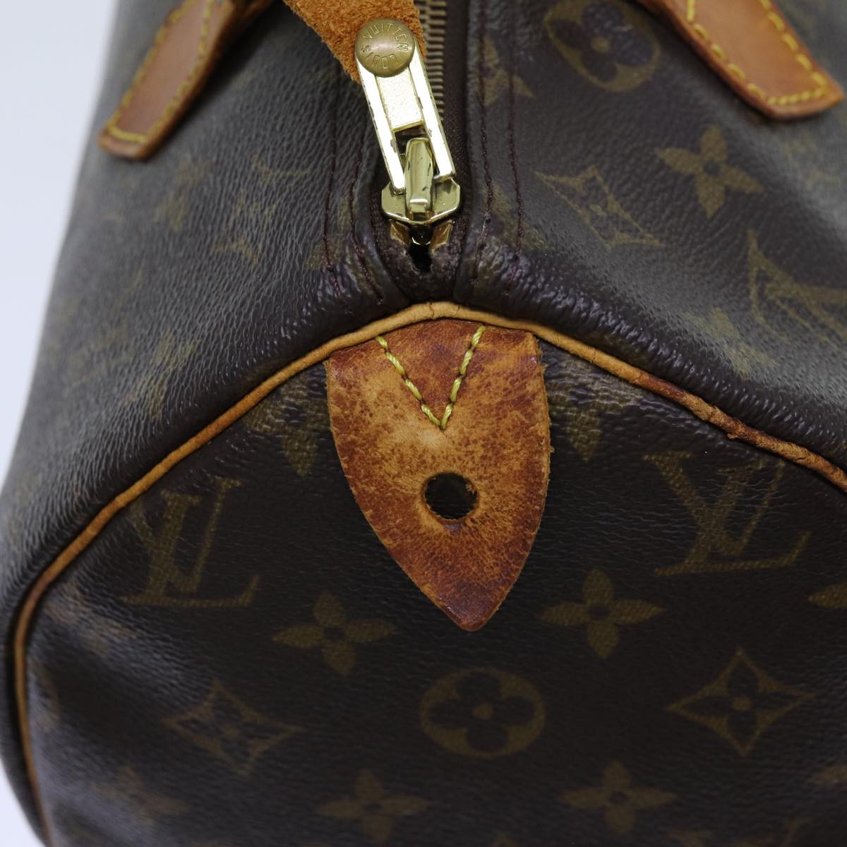 LOUIS VUITTON Monogram Speedy 30 Hand Bag M41526 LV Auth 70964