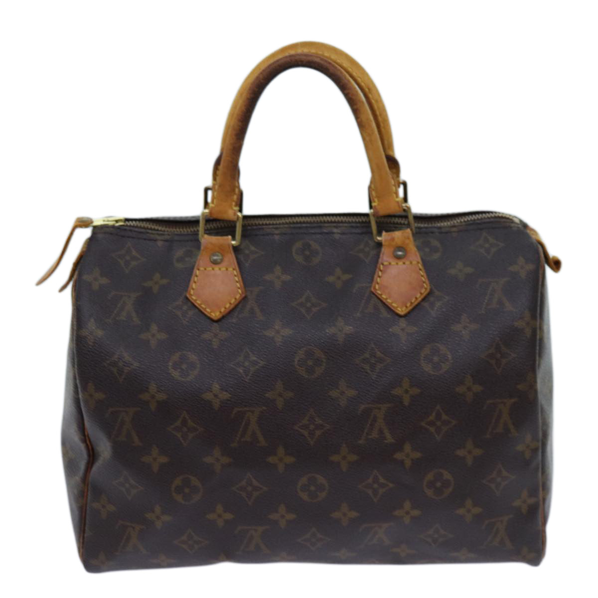 LOUIS VUITTON Monogram Speedy 30 Hand Bag M41526 LV Auth 70964