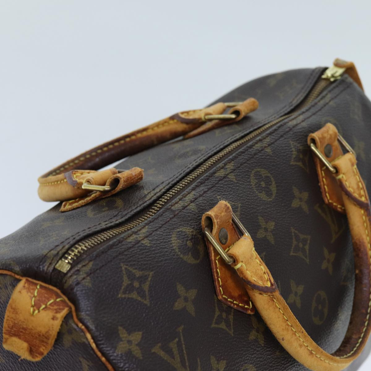 LOUIS VUITTON Monogram Speedy 30 Hand Bag M41526 LV Auth 70964