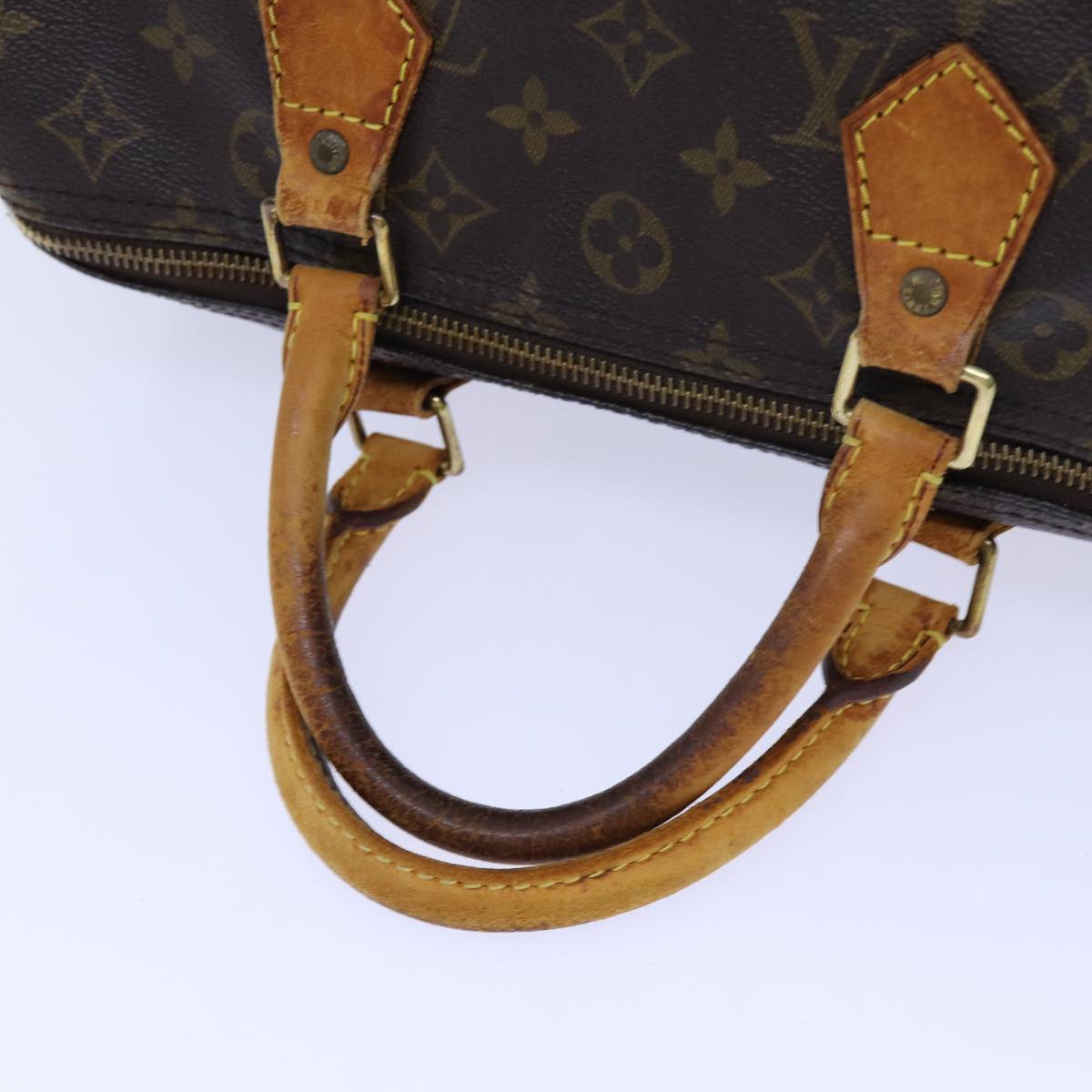 LOUIS VUITTON Monogram Speedy 30 Hand Bag M41526 LV Auth 70964