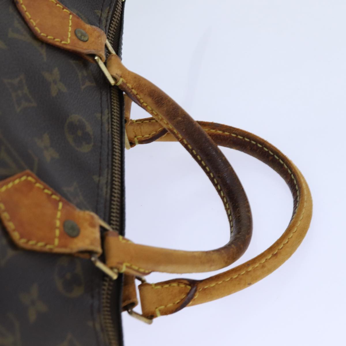 LOUIS VUITTON Monogram Speedy 30 Hand Bag M41526 LV Auth 70964