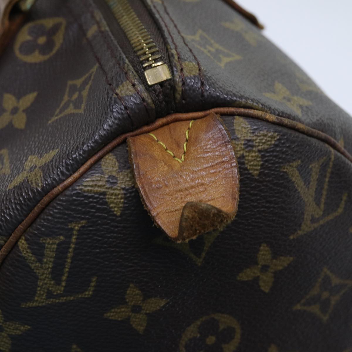 LOUIS VUITTON Monogram Speedy 30 Hand Bag M41526 LV Auth 70965