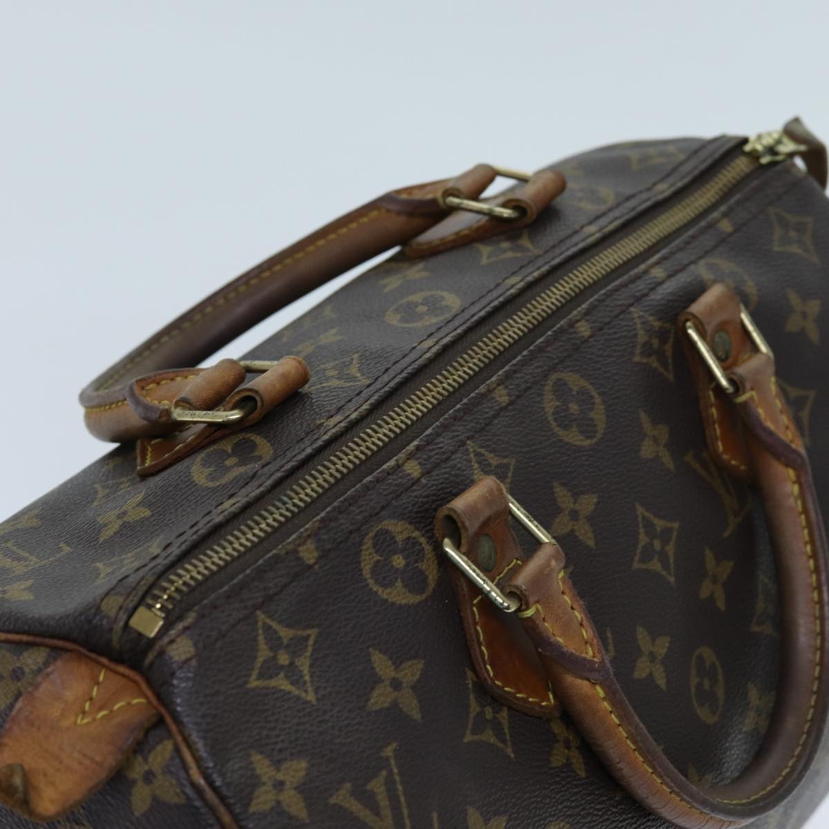 LOUIS VUITTON Monogram Speedy 30 Hand Bag M41526 LV Auth 70965