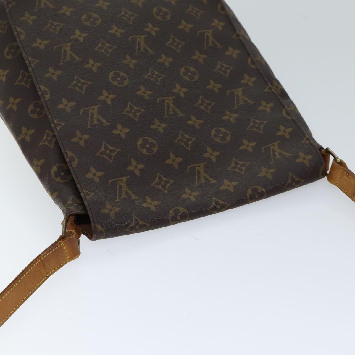 LOUIS VUITTON Monogram Musette Shoulder Bag M51256 LV Auth 70972