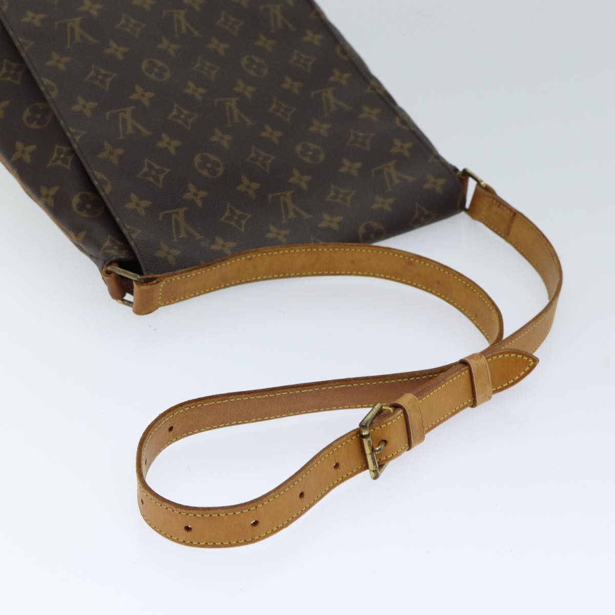 LOUIS VUITTON Monogram Musette Shoulder Bag M51256 LV Auth 70972