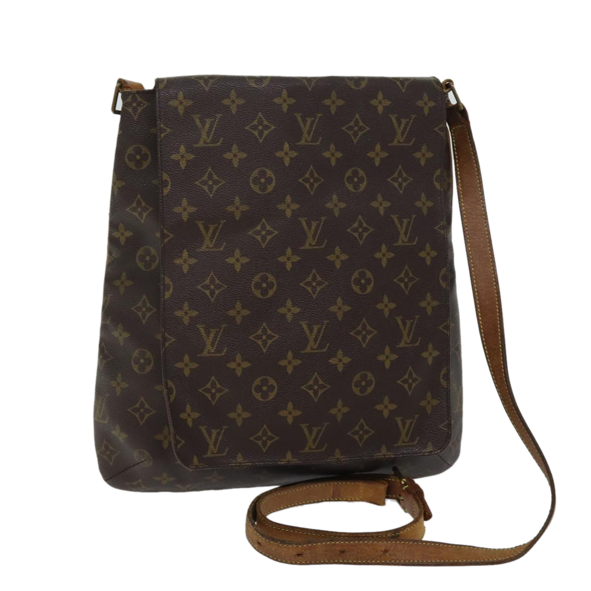 LOUIS VUITTON Monogram Musette Shoulder Bag M51256 LV Auth 70973