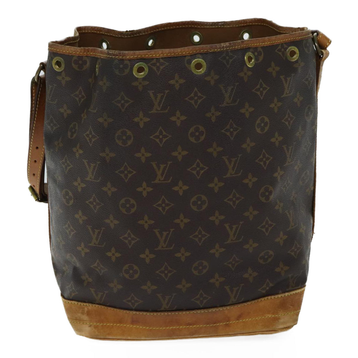 LOUIS VUITTON Monogram Noe Shoulder Bag M42224 LV Auth 70976