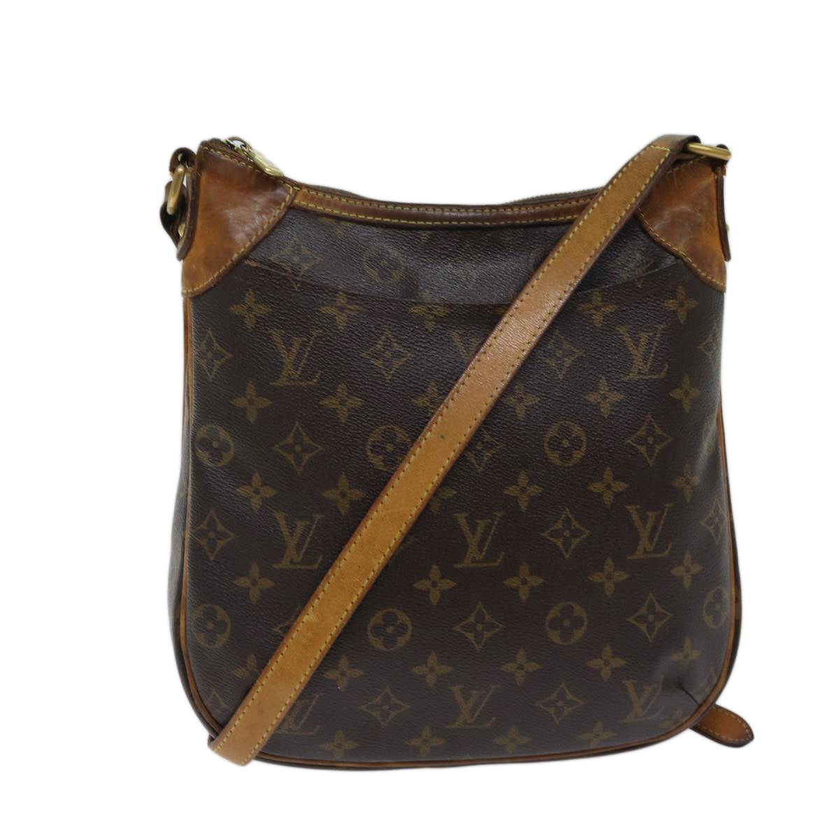 LOUIS VUITTON Monogram Odeon PM Shoulder Bag M56390 LV Auth 70981