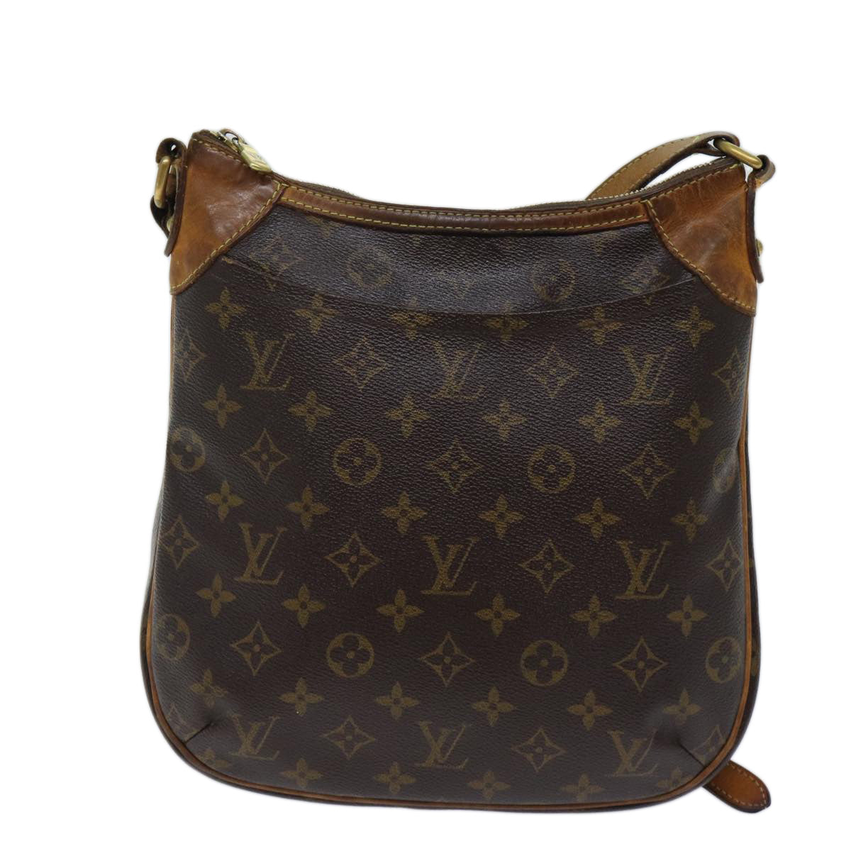 LOUIS VUITTON Monogram Odeon PM Shoulder Bag M56390 LV Auth 70981