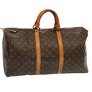 LOUIS VUITTON Monogram Keepall 50 Boston Bag M41426 LV Auth 70988-1