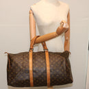 LOUIS VUITTON Monogram Keepall 50 Boston Bag M41426 LV Auth 70988-20