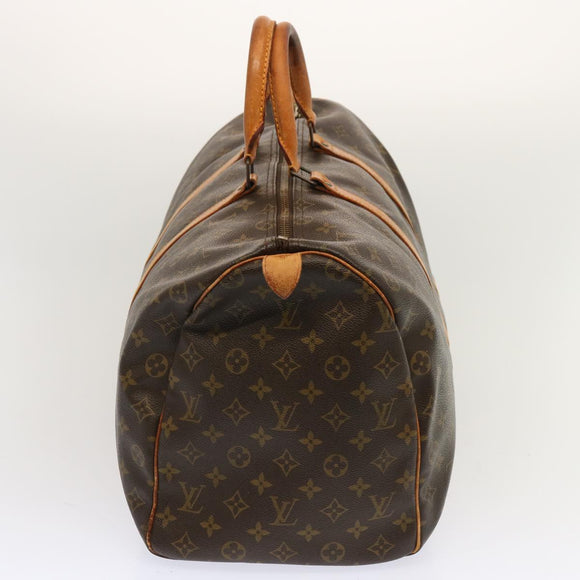 LOUIS VUITTON Monogram Keepall 50 Boston Bag M41426 LV Auth 70988