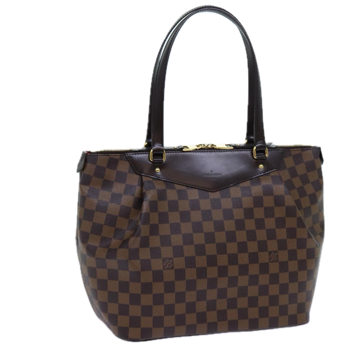 LOUIS VUITTON Damier Ebene Westminster GM Tote Bag N41103 LV Auth 71005