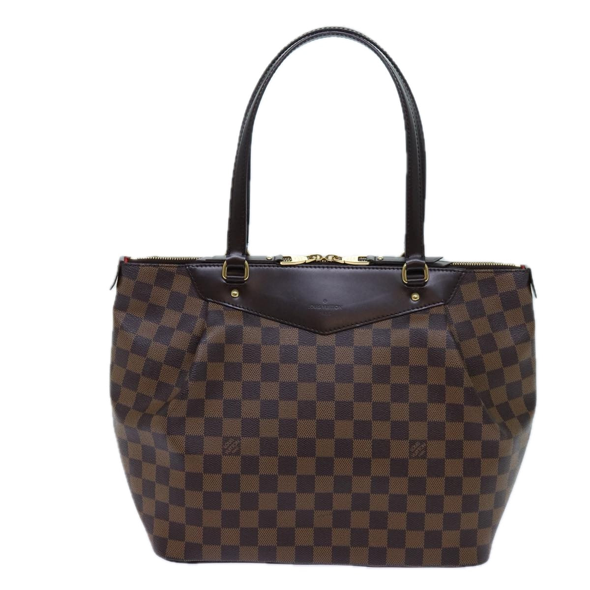 LOUIS VUITTON Damier Ebene Westminster GM Tote Bag N41103 LV Auth 71005