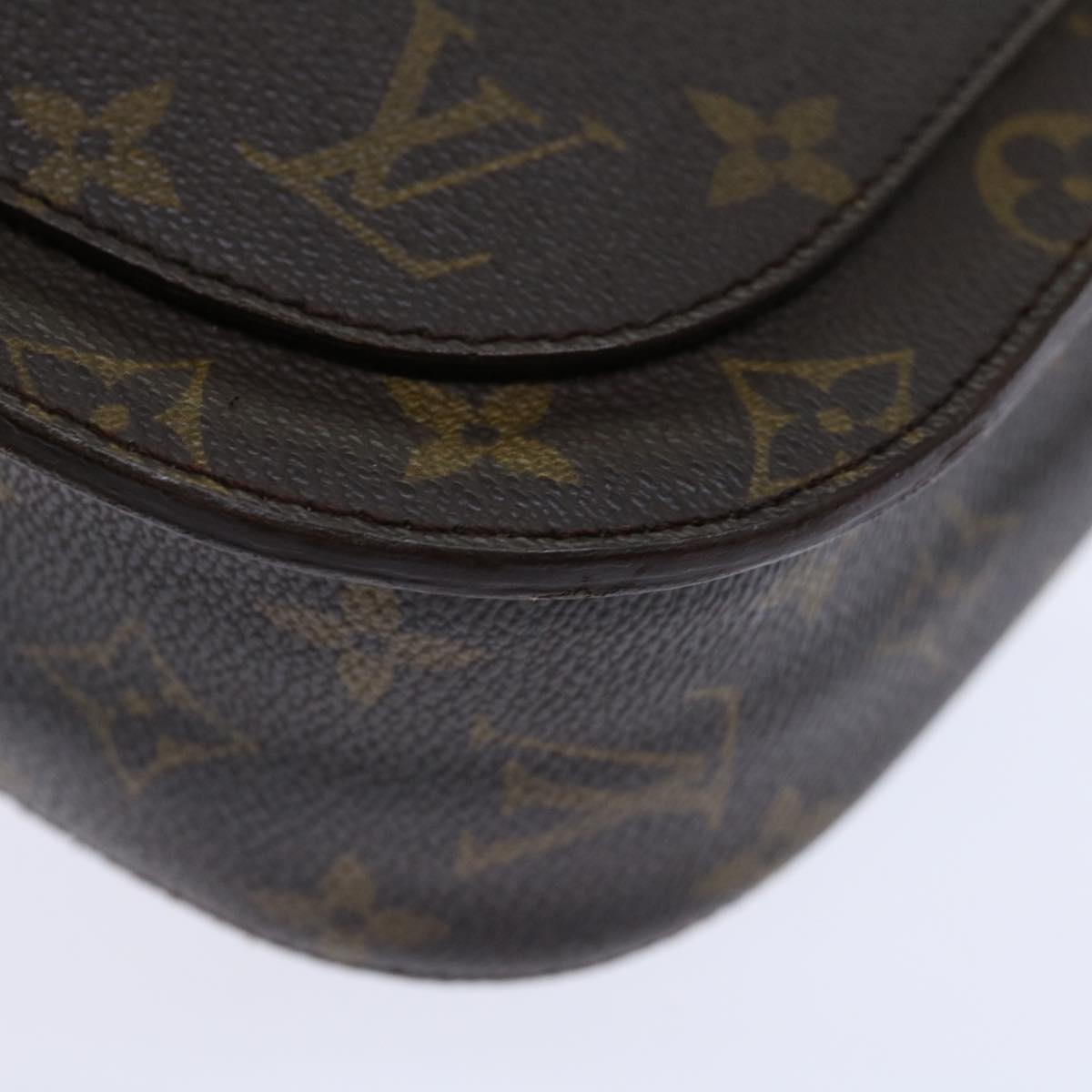 LOUIS VUITTON Monogram Saint Cloud GM Shoulder Bag M51242 LV Auth 71050