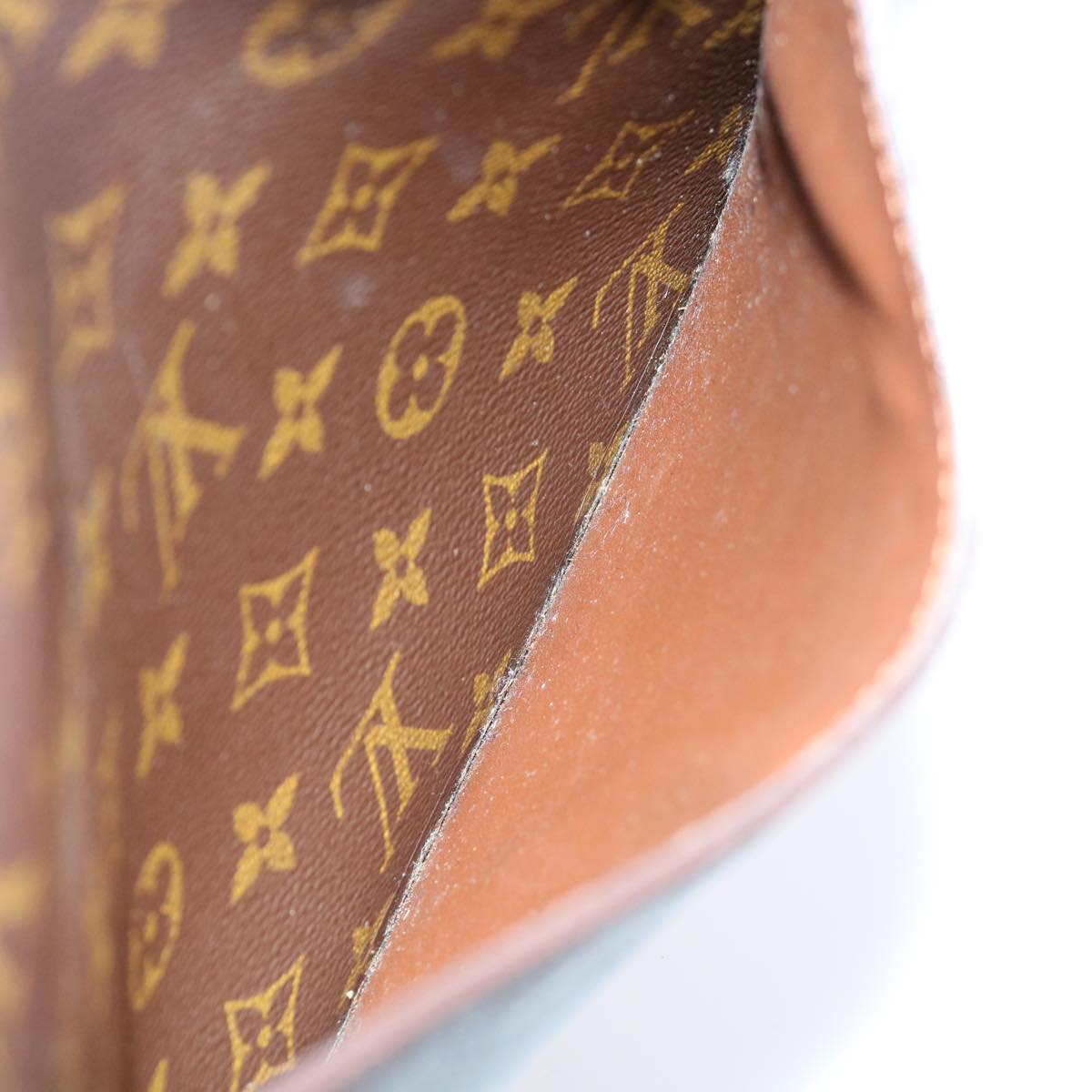 LOUIS VUITTON Monogram Saint Cloud GM Shoulder Bag M51242 LV Auth 71050