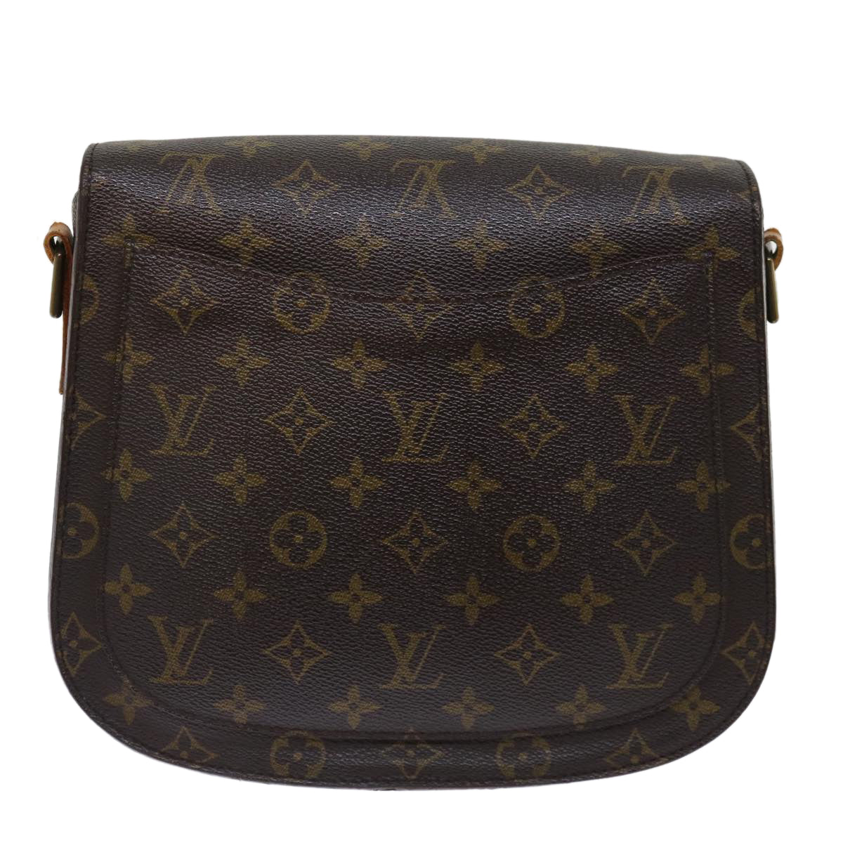 LOUIS VUITTON Monogram Saint Cloud GM Shoulder Bag M51242 LV Auth 71050