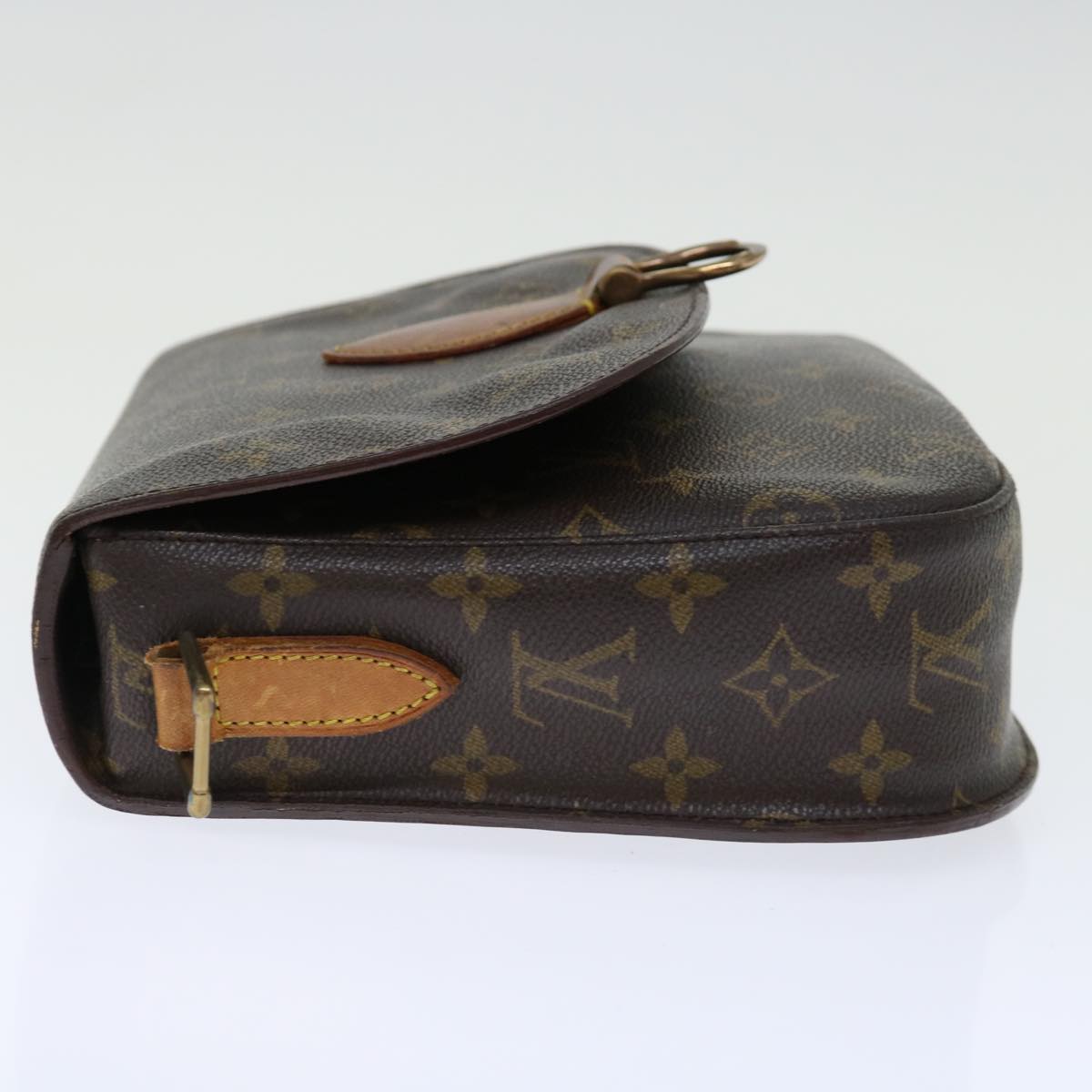 LOUIS VUITTON Monogram Saint Cloud GM Shoulder Bag M51242 LV Auth 71050