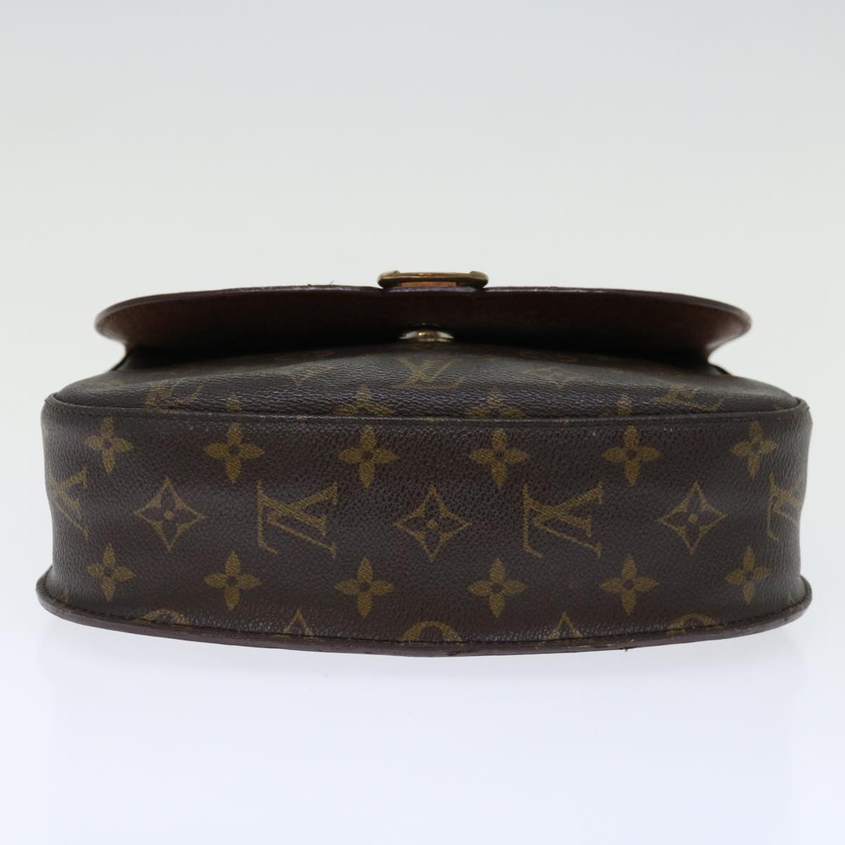 LOUIS VUITTON Monogram Saint Cloud GM Shoulder Bag M51242 LV Auth 71050