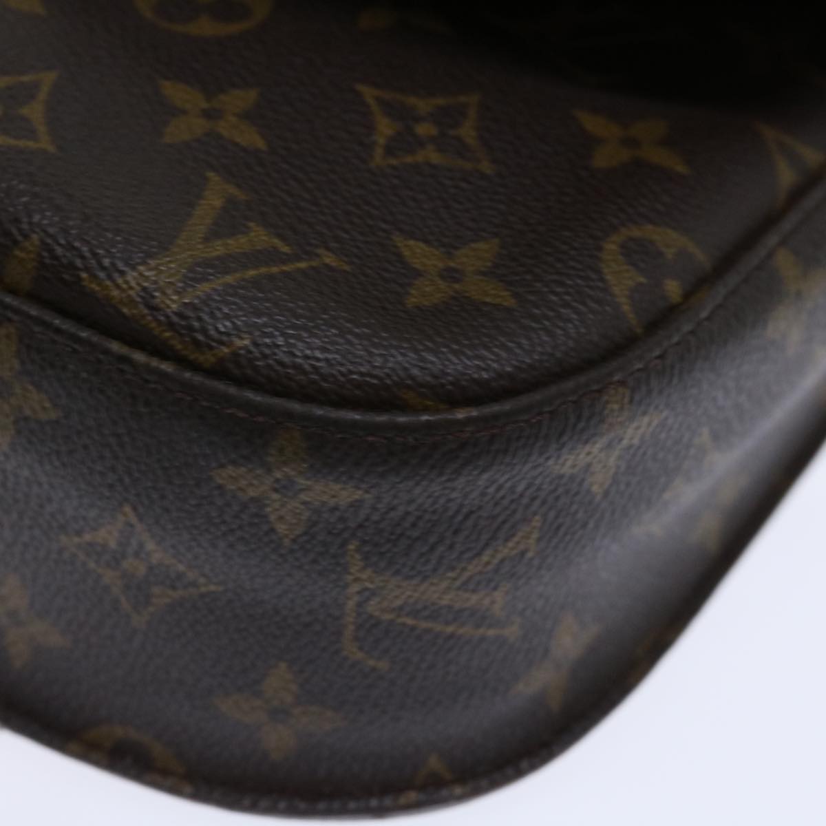 LOUIS VUITTON Monogram Saint Cloud GM Shoulder Bag M51242 LV Auth 71050