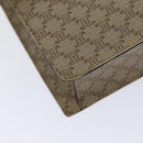 CELINE Macadam Canvas Shoulder Bag Coated Canvas Beige Auth 71054-15