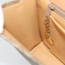 CELINE Macadam Canvas Shoulder Bag Coated Canvas Beige Auth 71054-21