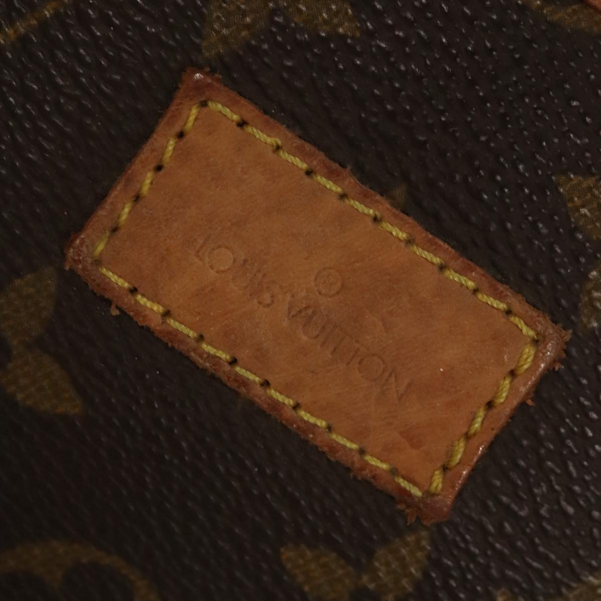 LOUIS VUITTON Monogram Saumur 35 Shoulder Bag M42254 LV Auth 71081