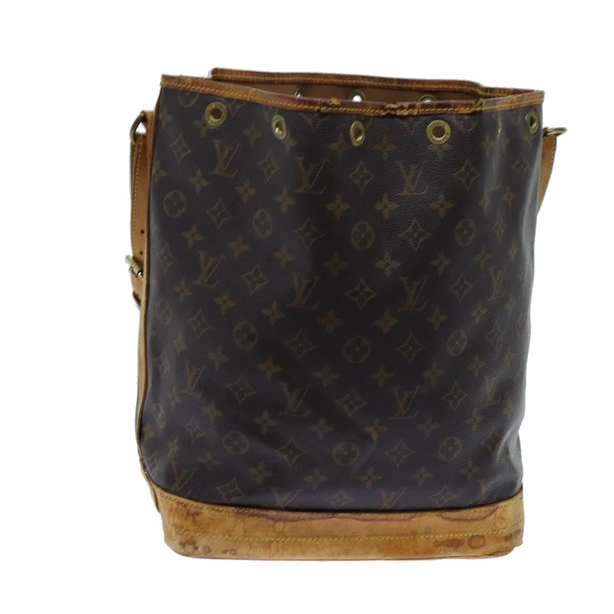 LOUIS VUITTON Monogram Noe Shoulder Bag M42224 LV Auth 71090