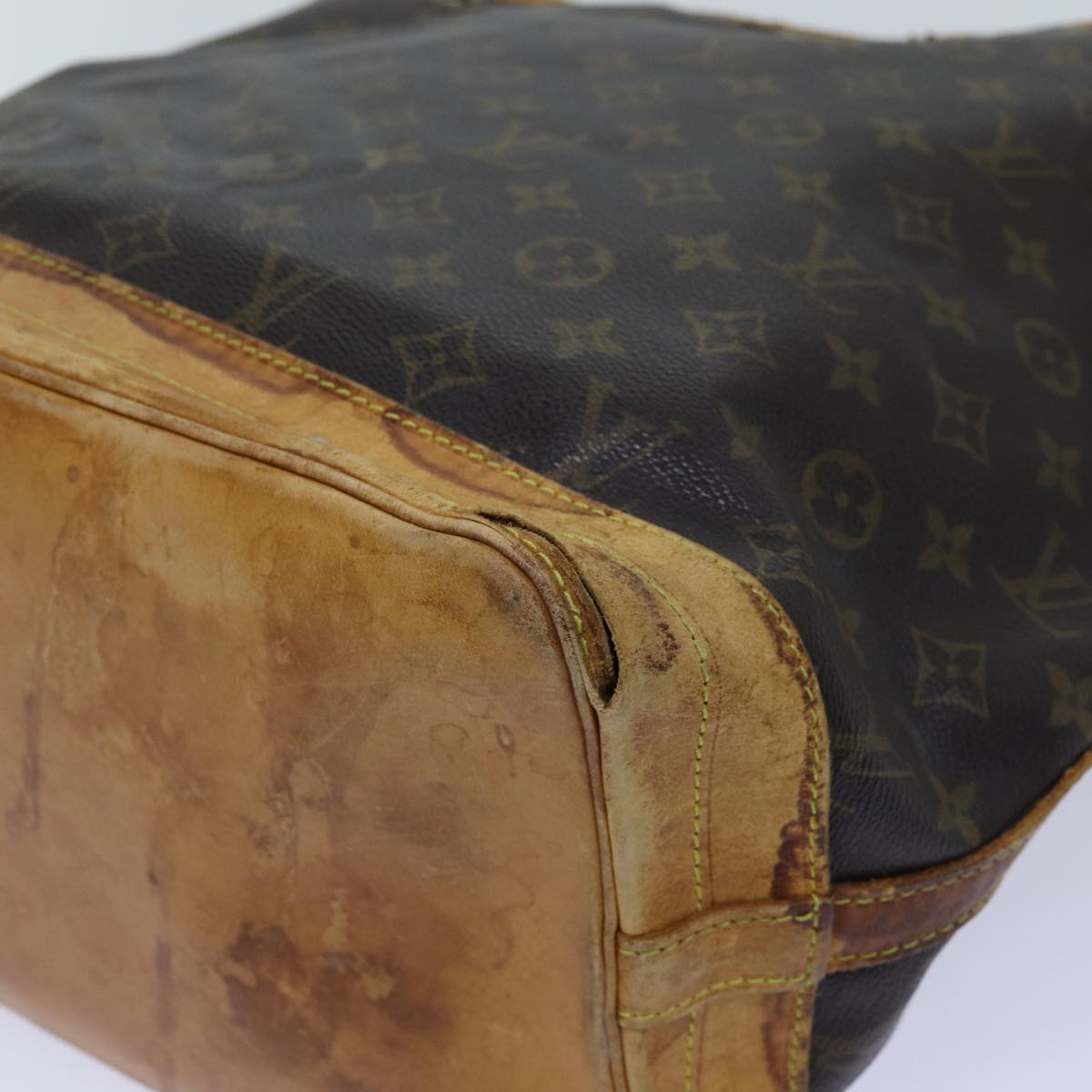 LOUIS VUITTON Monogram Noe Shoulder Bag M42224 LV Auth 71090