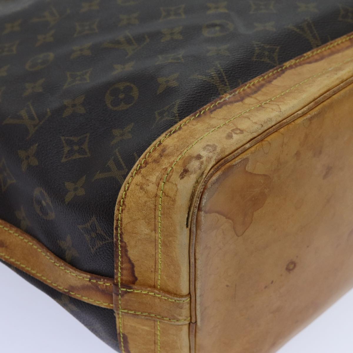 LOUIS VUITTON Monogram Noe Shoulder Bag M42224 LV Auth 71090