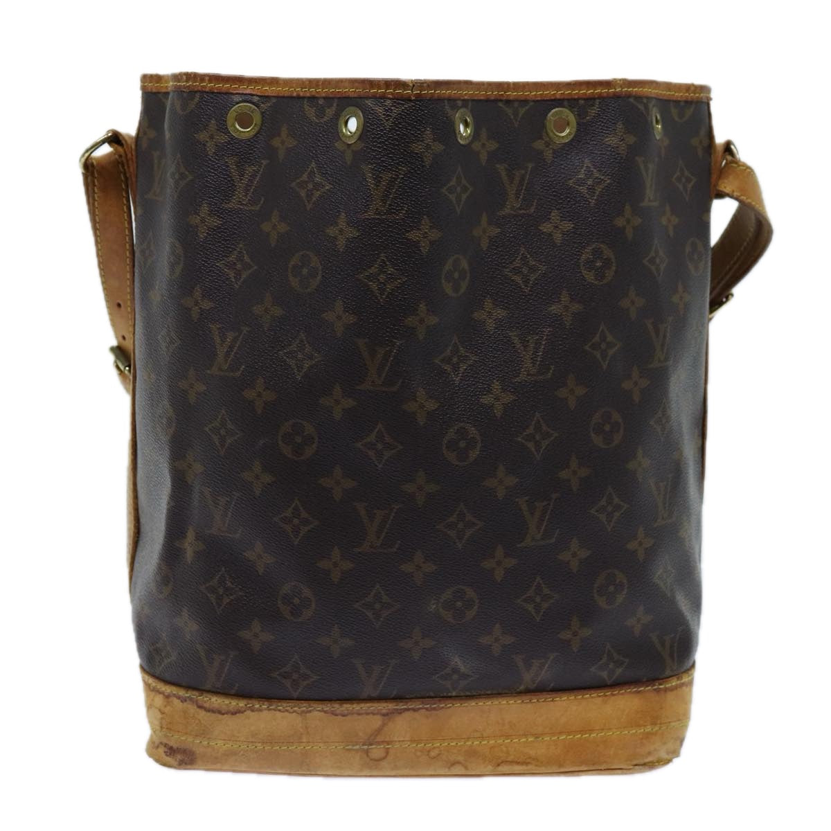 LOUIS VUITTON Monogram Noe Shoulder Bag M42224 LV Auth 71090