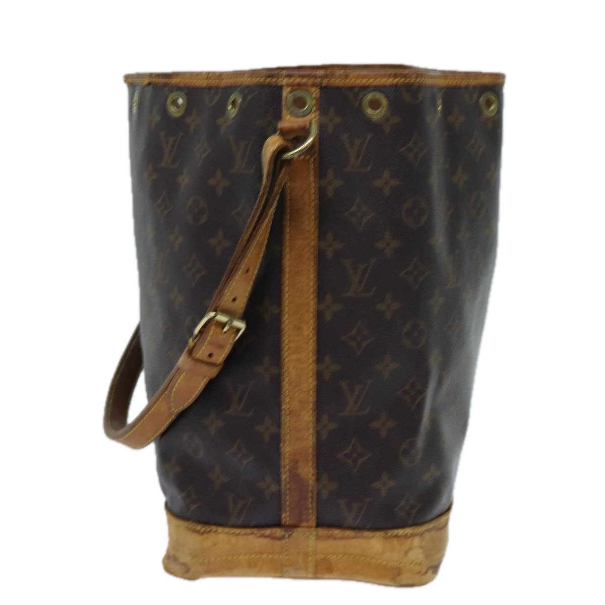 LOUIS VUITTON Monogram Noe Shoulder Bag M42224 LV Auth 71090