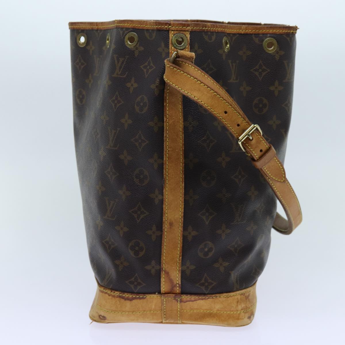 LOUIS VUITTON Monogram Noe Shoulder Bag M42224 LV Auth 71090