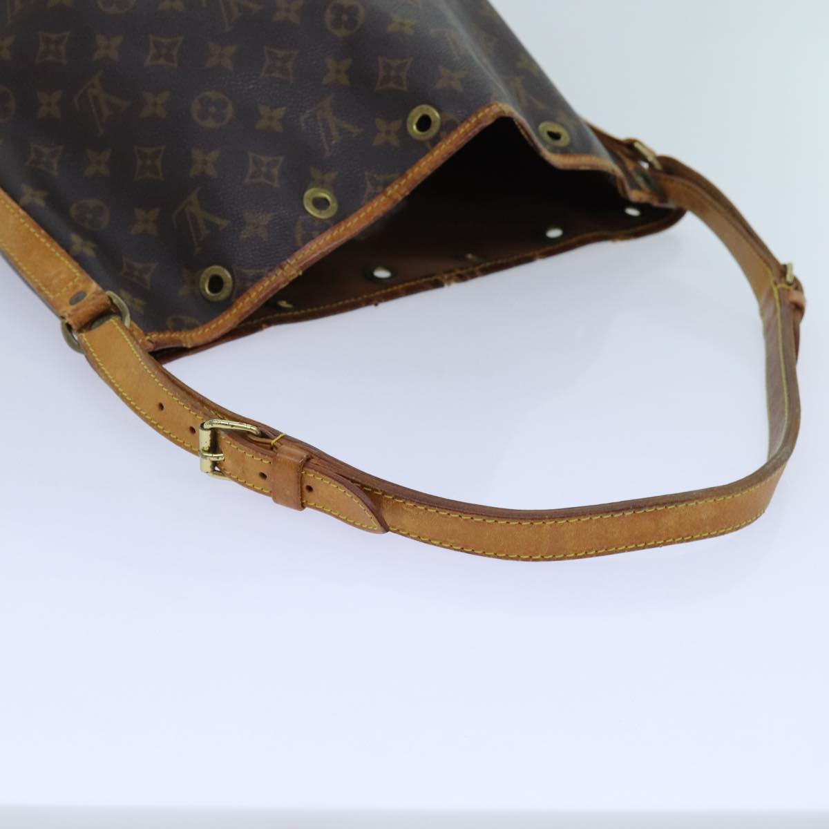 LOUIS VUITTON Monogram Noe Shoulder Bag M42224 LV Auth 71090