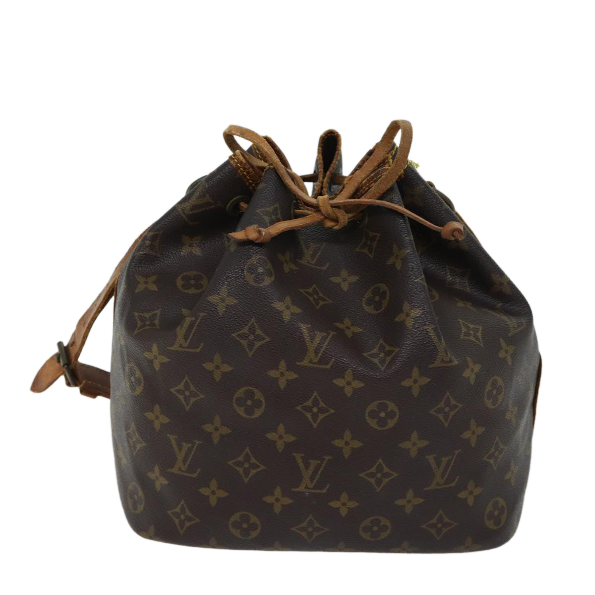 LOUIS VUITTON Monogram Petit Noe Shoulder Bag M42226 LV Auth 71092