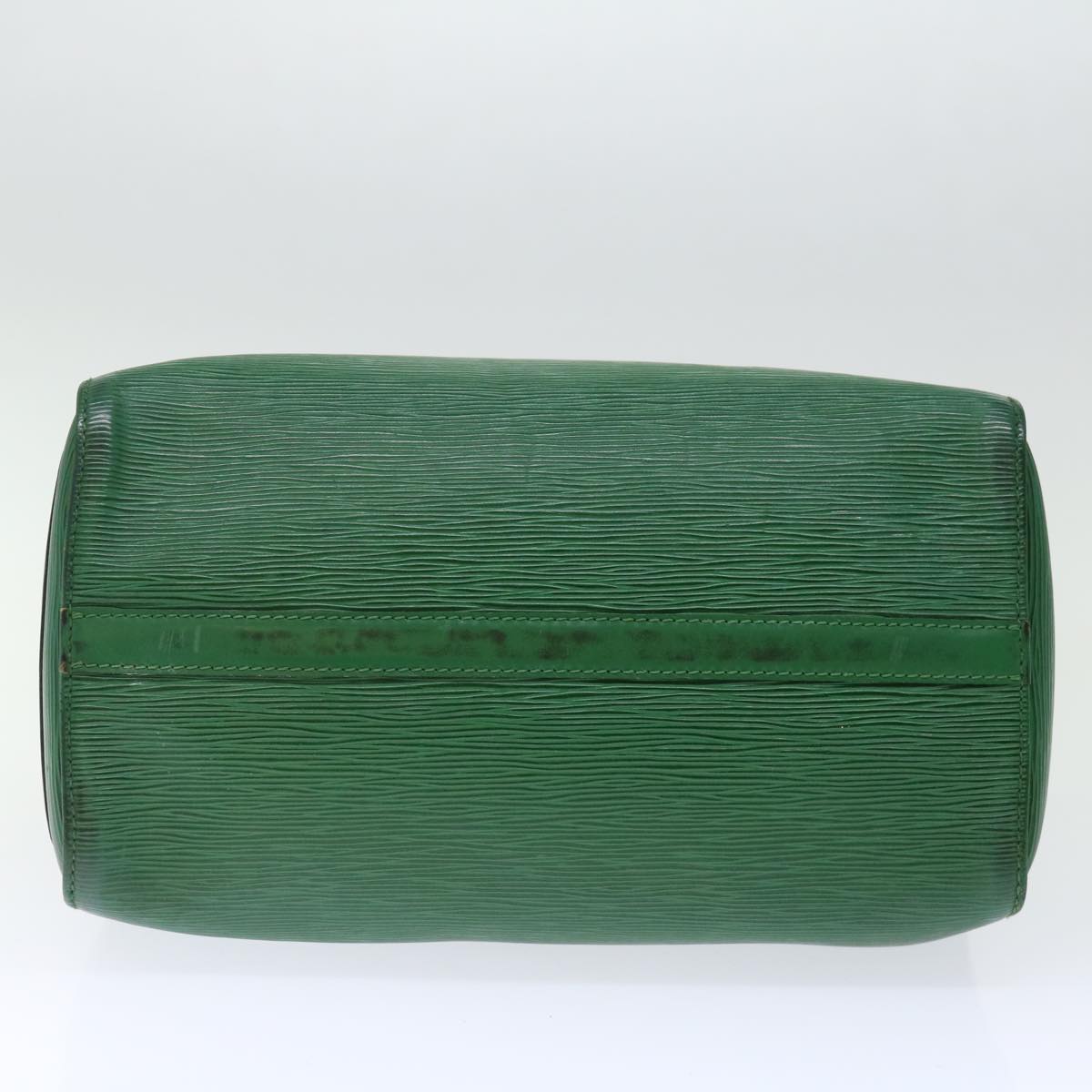 LOUIS VUITTON Epi Speedy 30 Hand Bag Borneo Green M43004 LV Auth 71139