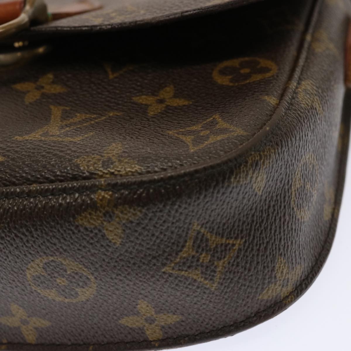 LOUIS VUITTON Monogram Saint Cloud MM Shoulder Bag M51243 LV Auth 71157