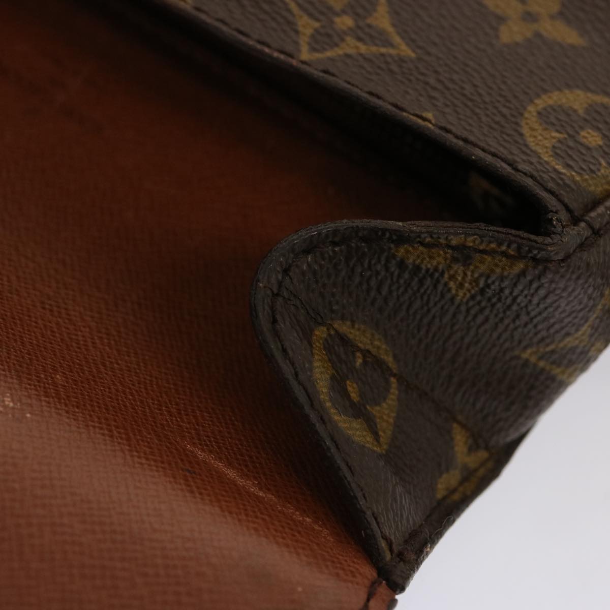 LOUIS VUITTON Monogram Saint Cloud MM Shoulder Bag M51243 LV Auth 71157