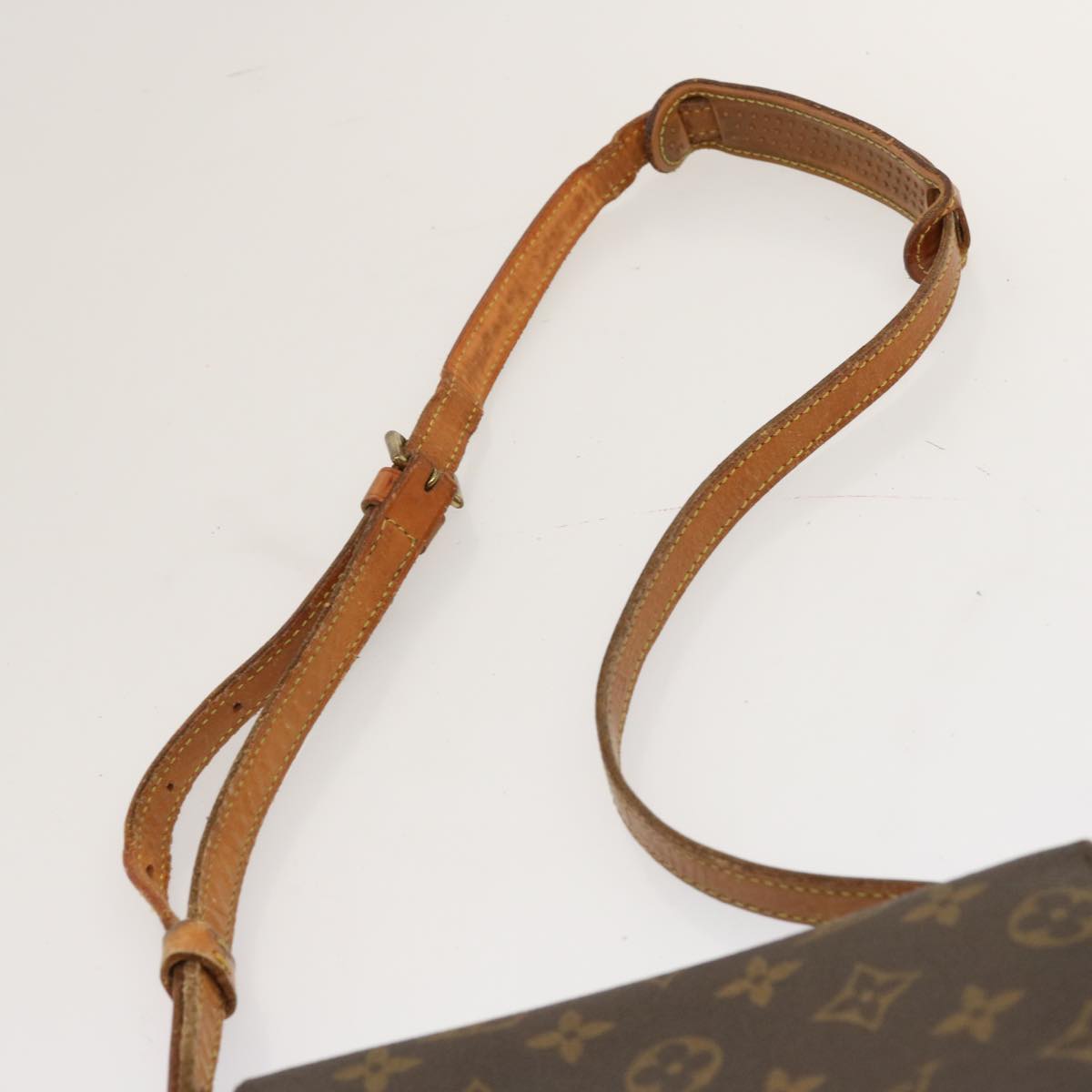 LOUIS VUITTON Monogram Saint Cloud MM Shoulder Bag M51243 LV Auth 71157