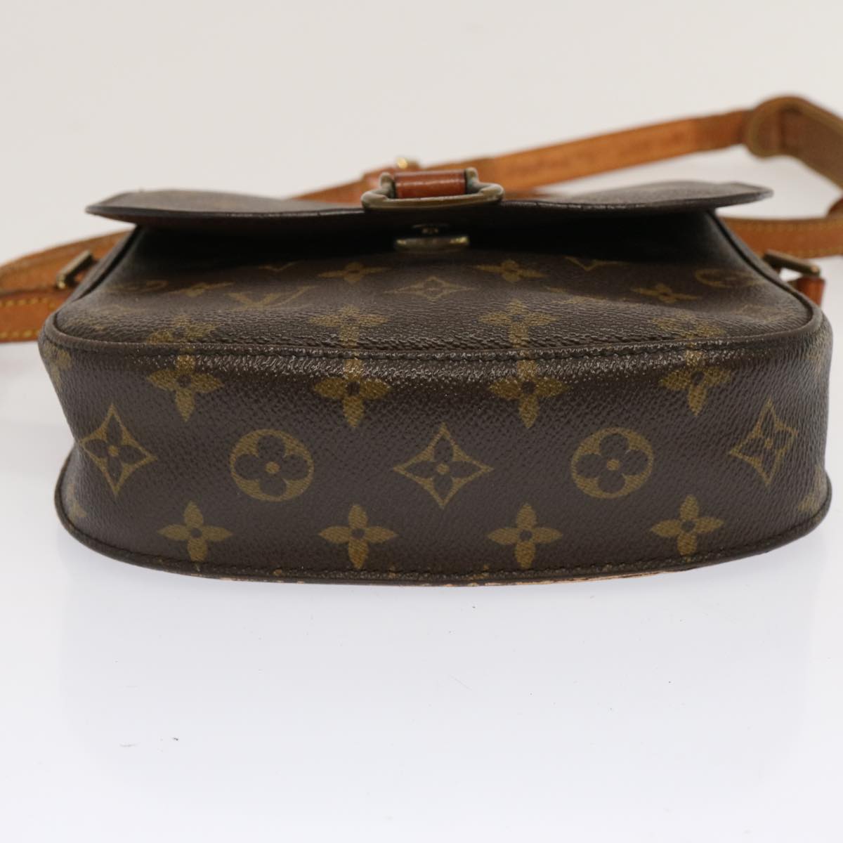 LOUIS VUITTON Monogram Saint Cloud MM Shoulder Bag M51243 LV Auth 71157