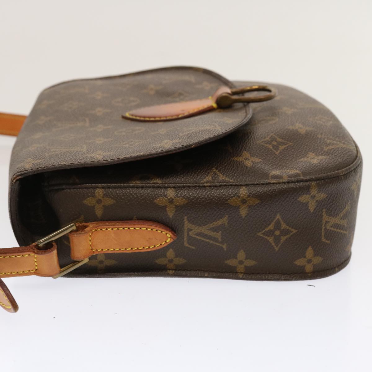 LOUIS VUITTON Monogram Saint Cloud GM Shoulder Bag M51242 LV Auth 71158