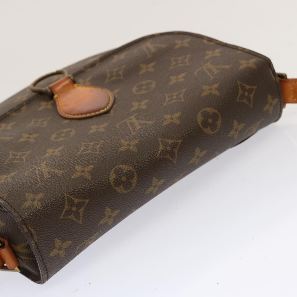 LOUIS VUITTON Monogram Saint Cloud GM Shoulder Bag M51242 LV Auth 71158