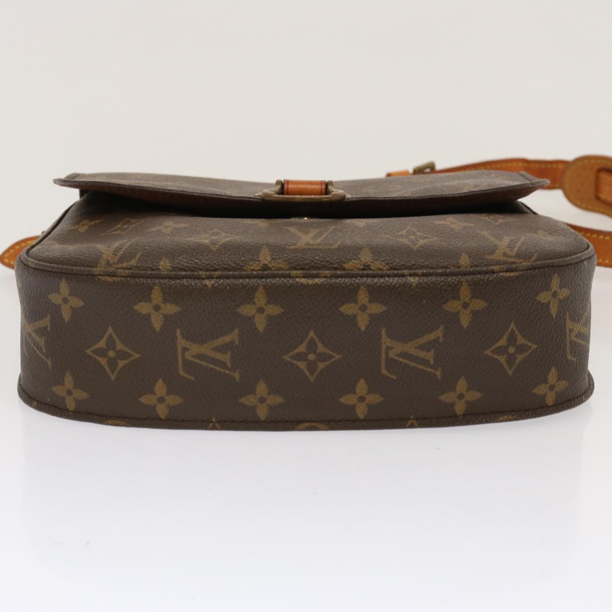 LOUIS VUITTON Monogram Saint Cloud GM Shoulder Bag M51242 LV Auth 71158