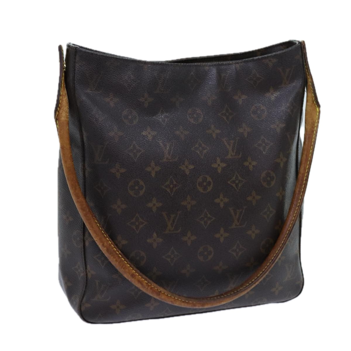 LOUIS VUITTON Monogram Looping GM Shoulder Bag M51145 LV Auth 71177