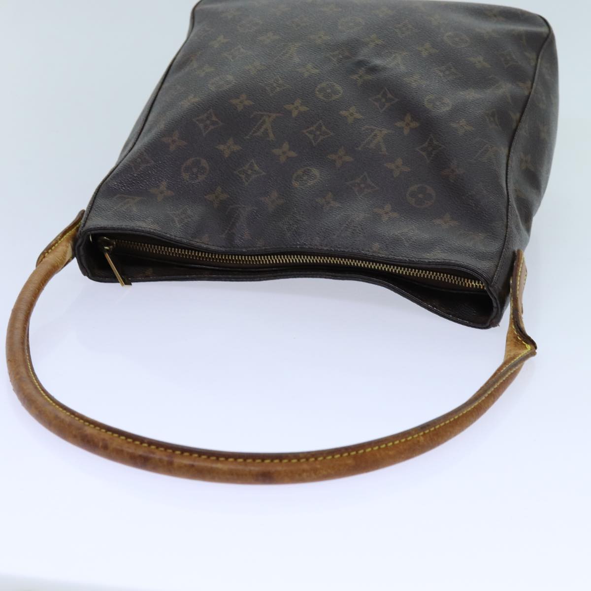 LOUIS VUITTON Monogram Looping GM Shoulder Bag M51145 LV Auth 71177