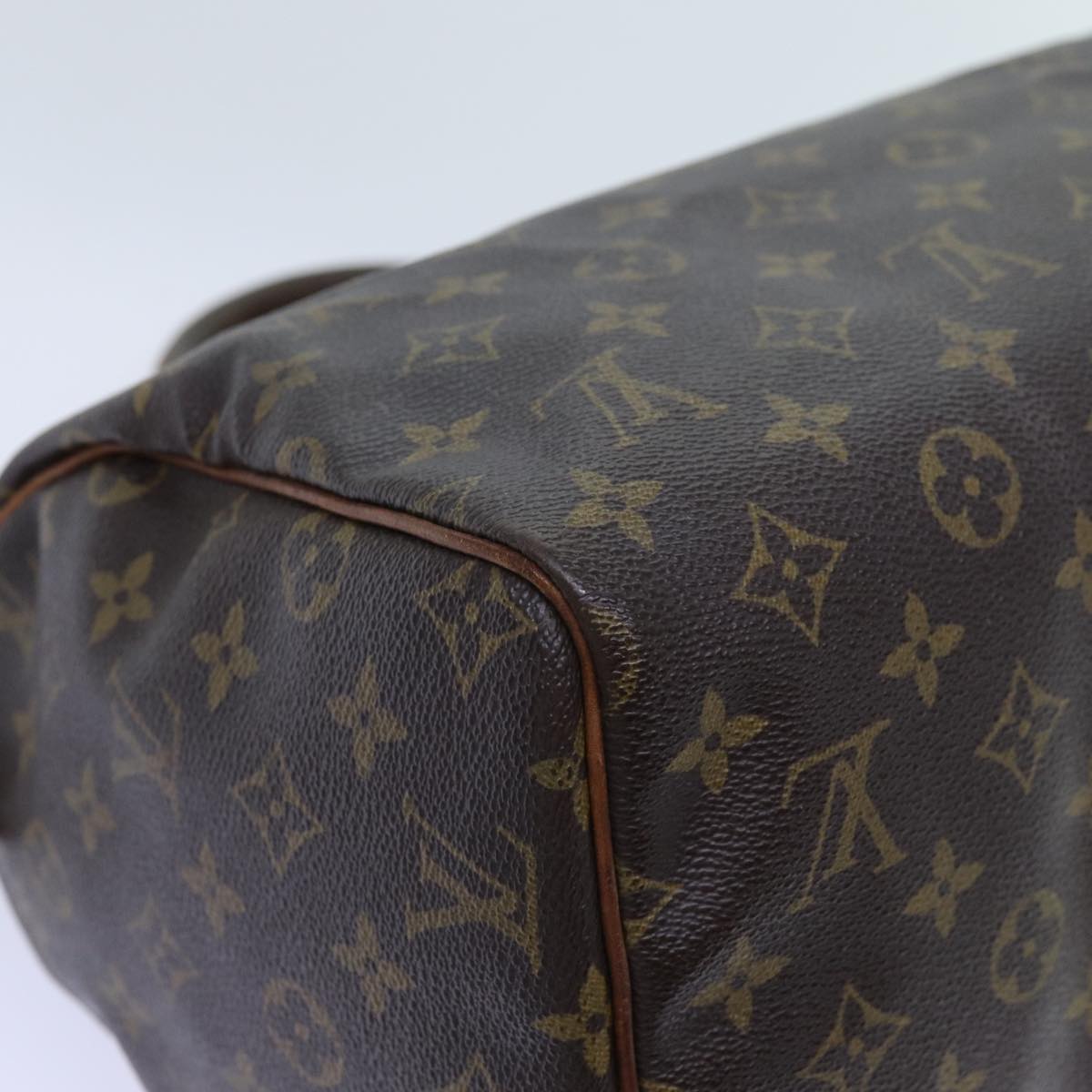 LOUIS VUITTON Monogram Speedy 30 Hand Bag M41526 LV Auth 71195